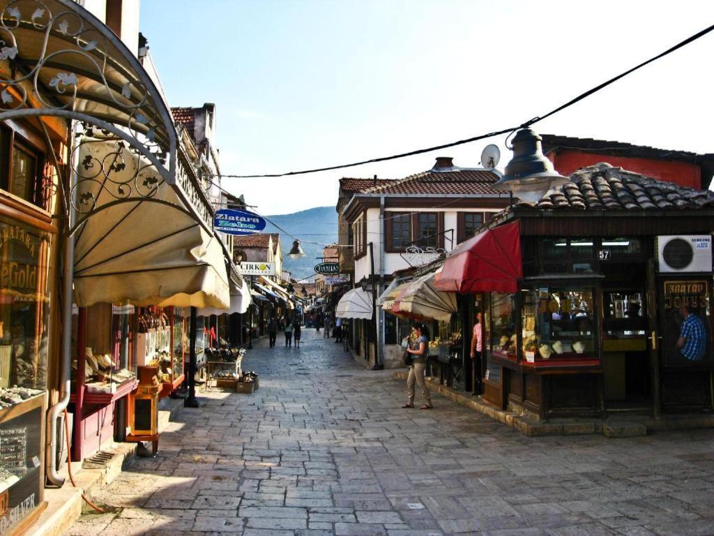 Hotel Room City Square With Great View No Parking Skopje Exterior foto