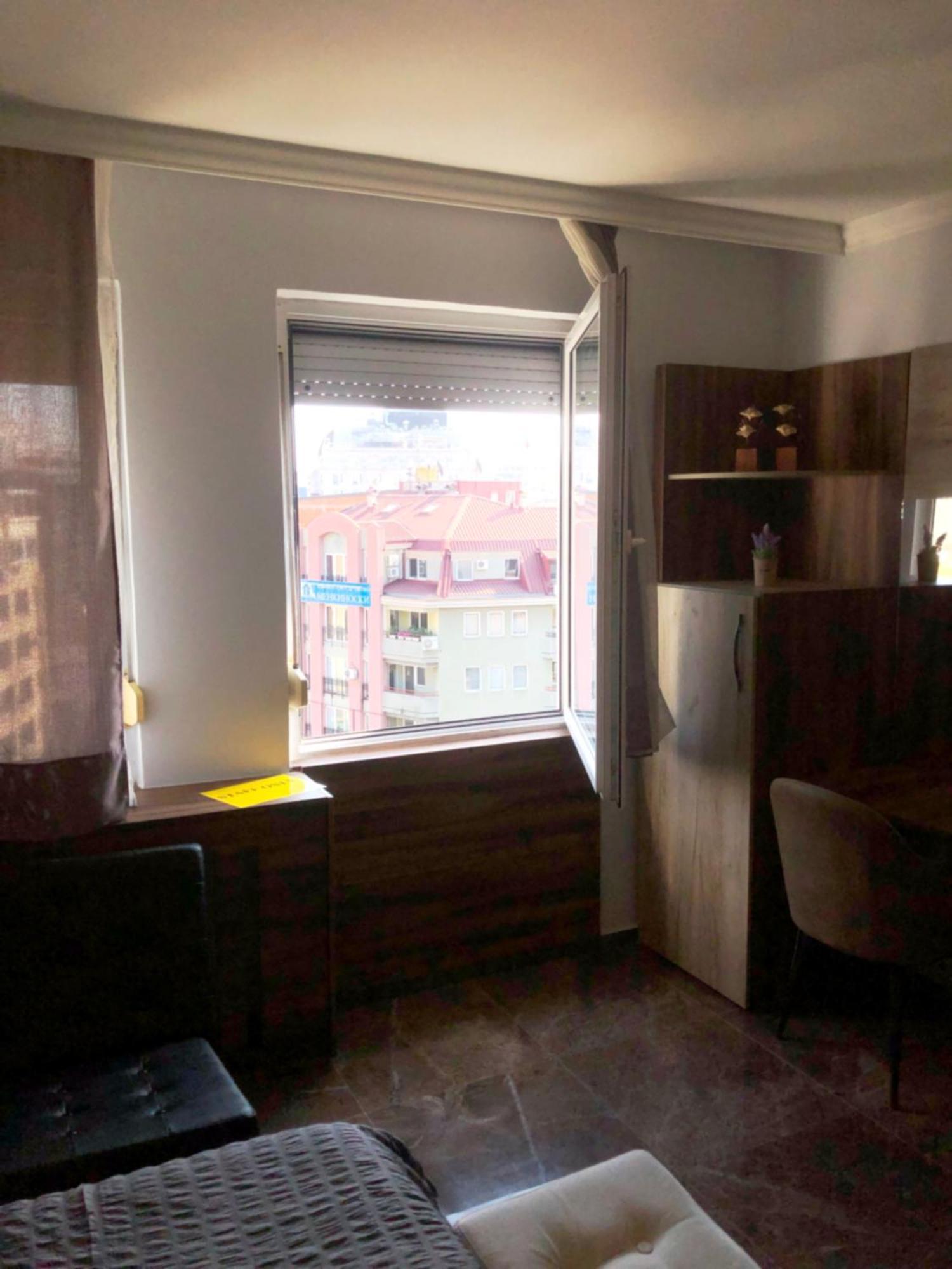 Hotel Room City Square With Great View No Parking Skopje Exterior foto
