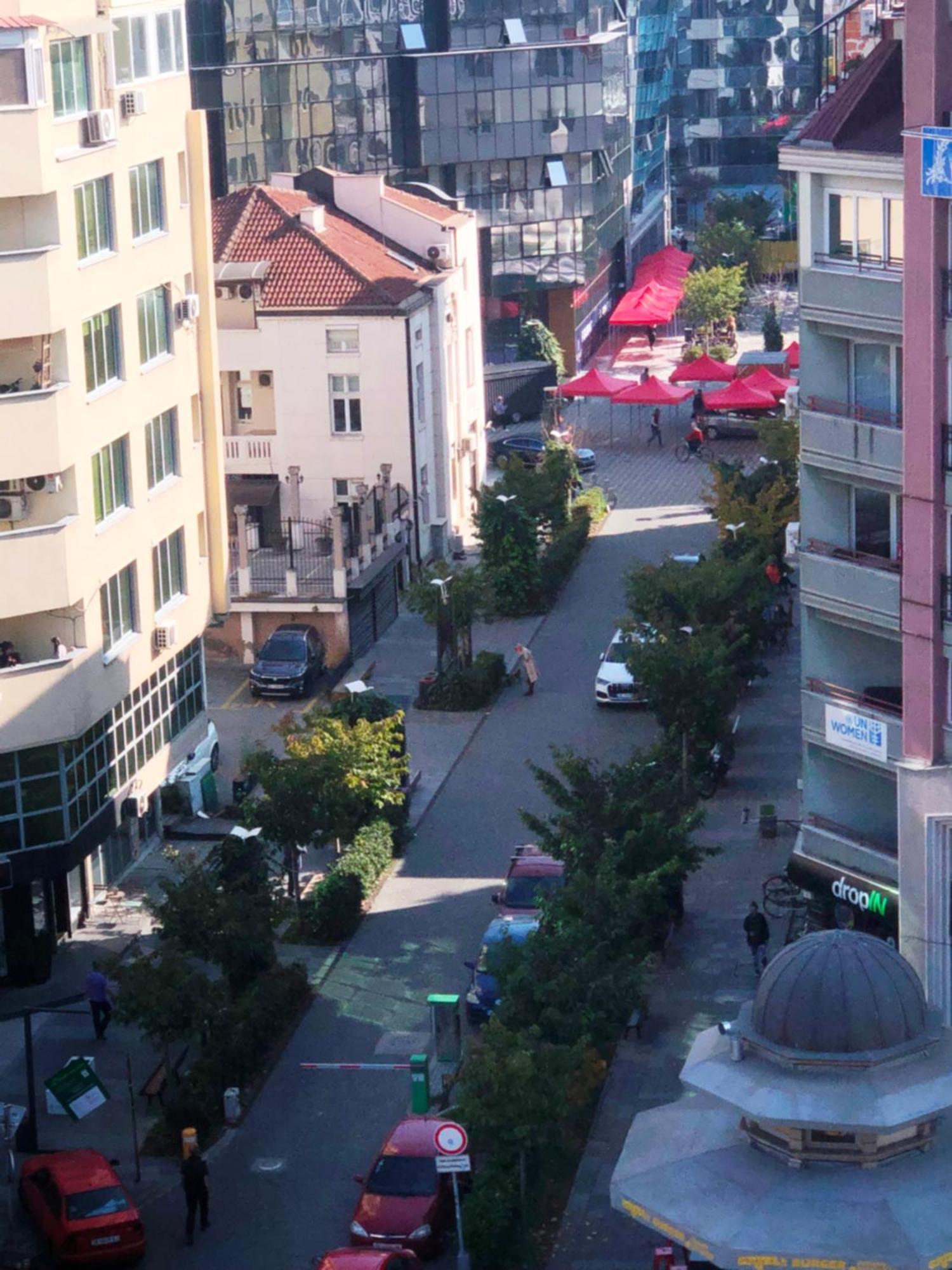 Hotel Room City Square With Great View No Parking Skopje Exterior foto